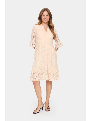SAINT TROPEZ Kleid ZannaSZ Lockere Passform in Creme