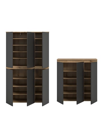 ebuy24 Schlafzimmer-Set Scarpa (2-teilig) Anthrazit 235 x 37 cm