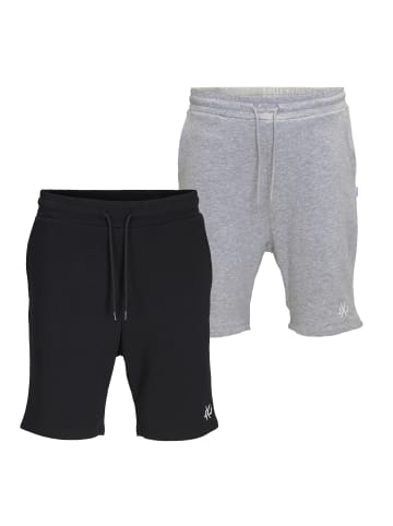 Jack & Jones Sweat Shorts - JPSTGORDON JJBRAD SWEAT SHORTS 2-Pack in GORDON 2er Pack 2