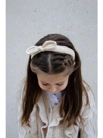 leevje Haarreif mit Schleife in beige