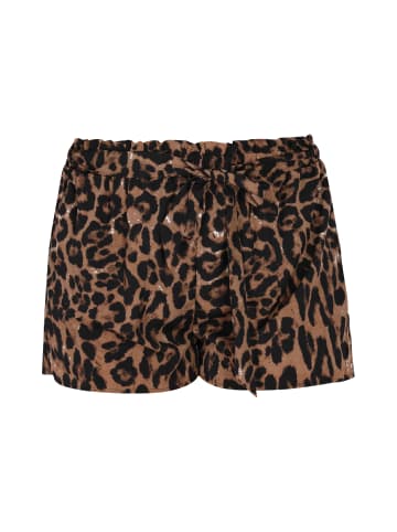 NAEMI Women Plus Size Shorts in Brown
