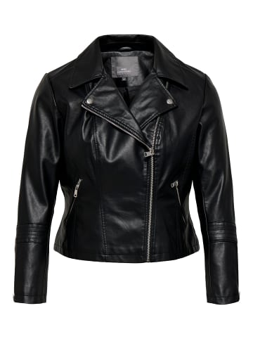 ONLY Carmakoma Kunstlederjacke in Black 1