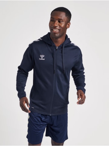 Hummel Reißverschluss Kapuzenpullover Hmlcore Erwachsene in MARINE