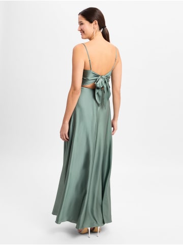 Marie Lund Abendkleid in khaki - 0002