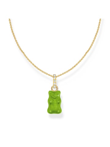 Thomas Sabo Kette in gold, grün, weiß