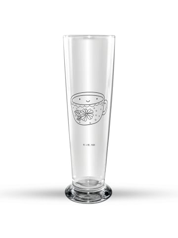 Mr. & Mrs. Panda Bierglas Kaffee Tasse ohne Spruch in Transparent