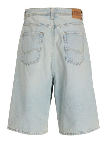JACK & JONES Junior Jjiron Jeansshorts Baggy Fit in blue denim