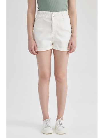 DeFacto Jeansshorts in Weiss (000)