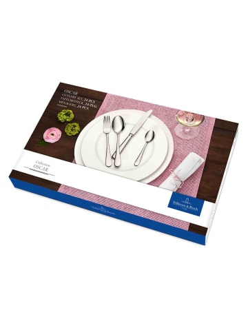 Villeroy & Boch 144-tlg. Tafelbesteck Oscar in in silber