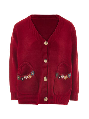 immy Damen Strickjacke in Rot