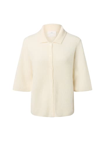 FYNCH-HATTON Strickjacke mit Alpaka-Anteil in ecru - 0001