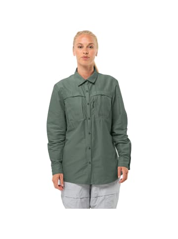 Jack Wolfskin Longsleeve Barrier in Oliv107
