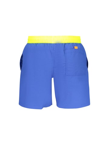 NORWAY 1963 Blau Polyamid Herren Bade Boxershorts