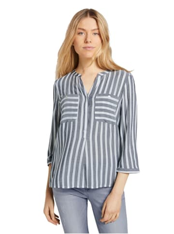 Tom Tailor Bluse STRIPED in Mehrfarbig