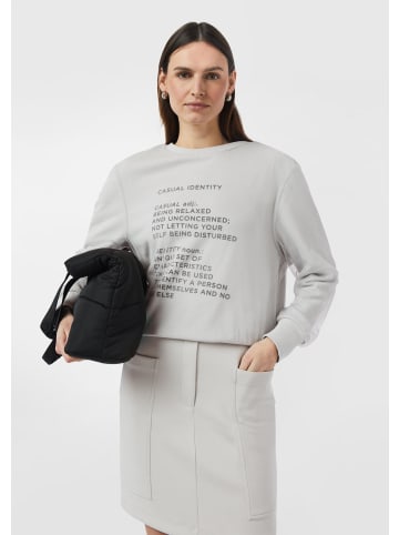 comma Sweatshirt  in  90E9_hellgrau