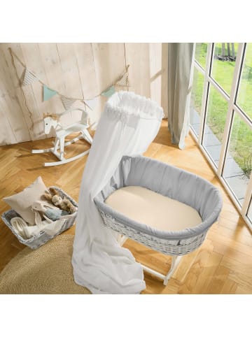 Erwin Müller Frottee Baby-Spannbettlaken 2er-Pack Erding in natur