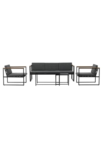ebuy24 Gartenset Dakar 5 Schwarz 1 x 1 cm