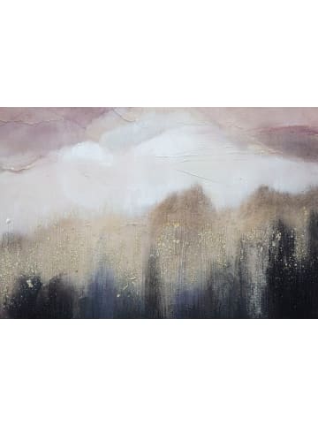 Mauro Ferretti Abstraktes, mehrfarbiges Leinwandgemälde, 80 x 2,7 x 60 cm