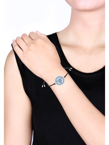 Nenalina Armband 925 Sterling Silber Chakra in Blau