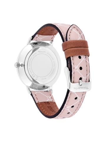 Tamaris Armbanduhr The Rosa Logo Leather in pink