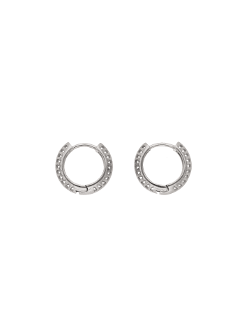 IZIA Women Latch Back Earrings in Silver