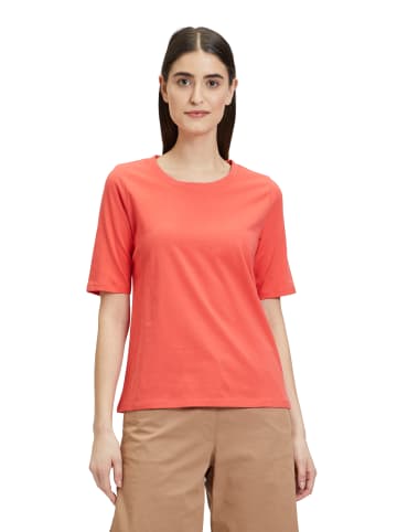 Betty Barclay Basic Shirt mit Rundhalsausschnitt in Cayenne