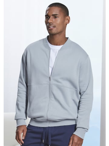 John Devin Sweatjacke in blaugrau