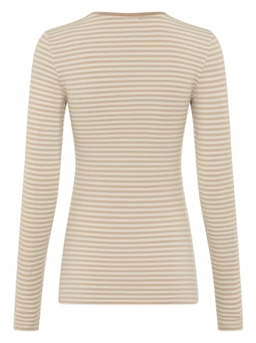 FLASHLIGHTS Longsleeve in sand-offwhite