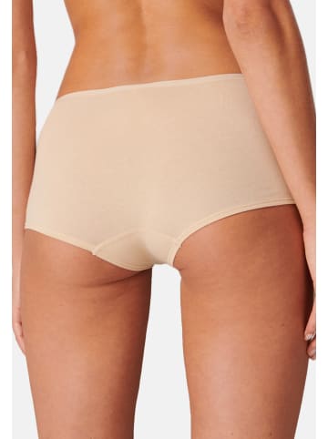 Schiesser Short Slip 95/5 Organic Cotton in Sand