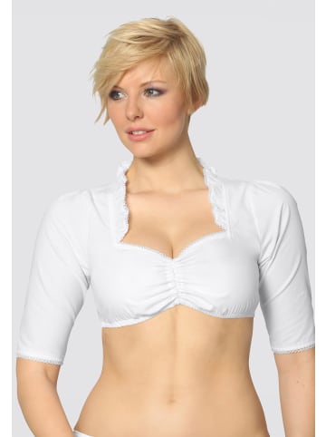 Stockerpoint Stockerpoint Dirndlbluse Clara in weiss
