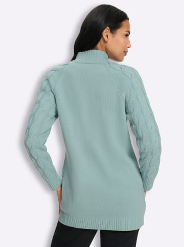 Sieh an! Strickjacke in kalkmint