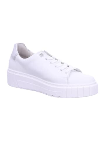 Gabor Schnürschuhe in weiss/silber