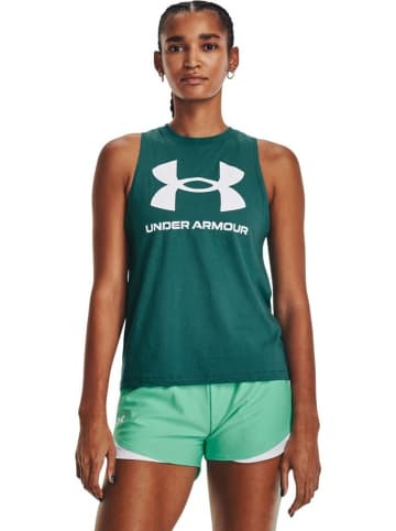 Under Armour Shirt "UA Sportstyle Graphic Tank" in Grau