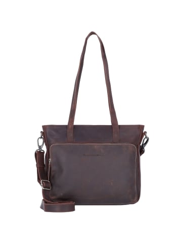 The Chesterfield Brand Alicante Schultertasche Leder 31 cm brown