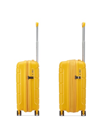 MODO by roncato Starlight 3.0 4 Rollen Kabinentrolley 55 cm mit Dehnfalte in honey