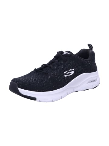 Skechers Damen- Schnürschuhe ARCH FIT - LUCKY THOUGHTS in Schwarz
