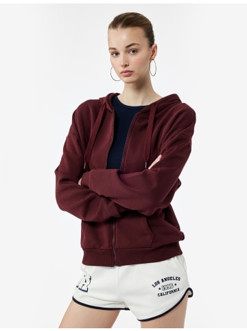 KOTON SWEATSHIRTS in Bordo