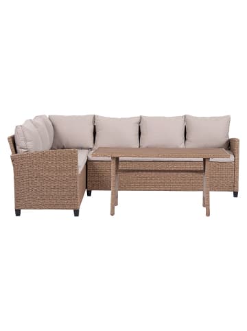 ebuy24 Sofa-set 2 teilig Natur 175 x 67 cm