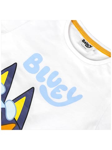 Cerda 2tlg.Outfit T-Shirt & Shorts Bluey & Bingo in Weiß