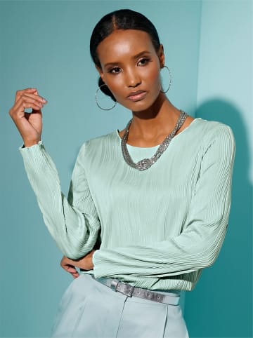 creation L Jacquard-Shirt in kalkmint