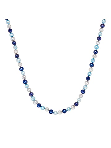 Valero Pearls Perlen-Kette Sterling Silber Süßwasser-Zuchtperle in multicolor