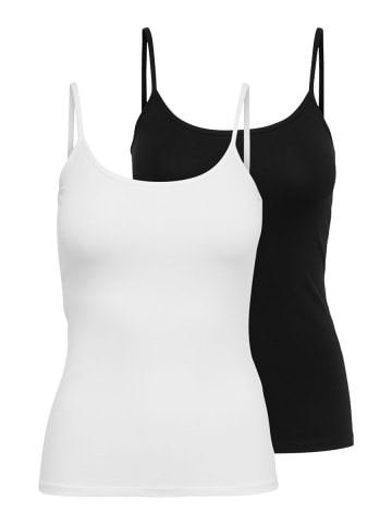 ONLY 2er-Pack Top in Black 1