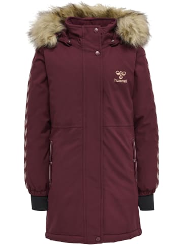 Hummel Mantel Hmlleaf Tex Coat in WINDSOR WINE