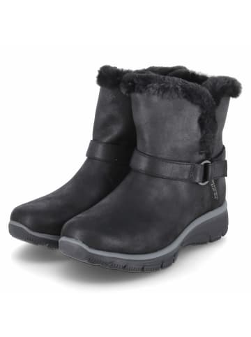 Skechers Schlupfstiefel in schwarz