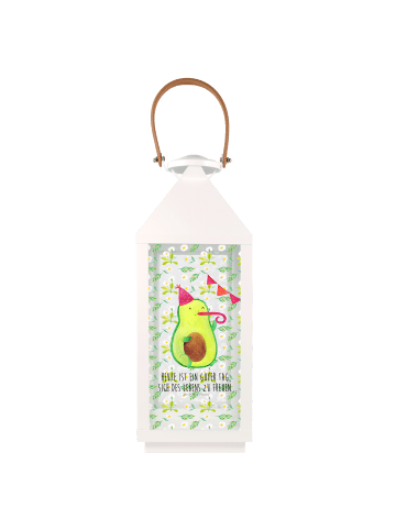 Mr. & Mrs. Panda Dekoleuchte Avocado Party mit Spruch in Transparent