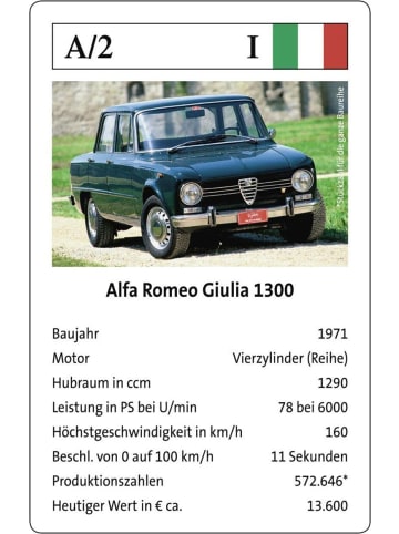 Heel Verlag Quartett: Autos der 70er