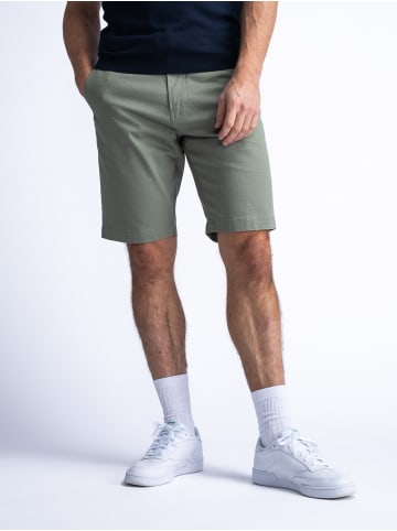 Petrol Industries Chino-Shorts mit Gürtel Breezeify in Grün