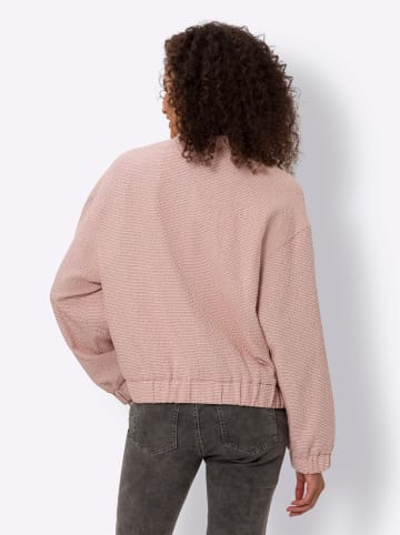 Heine Blousonjacke in champagner-rosenquarz-meliert