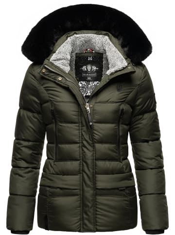 Marikoo Winterjacke Loveleen in Olive