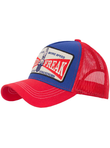 King Kerosin King Kerosin KING KEROSIN Trucker Cap mit Front Patch More Power in red